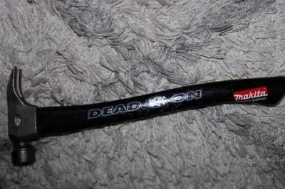 MAKITA SPECIAL EDITION DEAD ON INVESTMENT CAST WOOD HAMMER HICKORY RARE NEW - Image 1 of 4