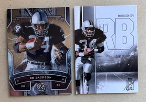 Lot 2 - Bo Jackson - 2025 Topps Resurgence #76 & 2025 Topps SC #39 LA Raiders - Picture 1 of 2