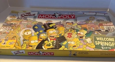 The Simpsons Monopoly Board Game  - Complete - Image 1 of 4