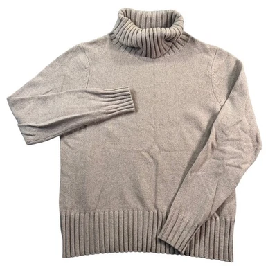 Свитер женский Patagonia из переработанной кашемировой шерстяной смеси водолазка L бежевый мягкий - Изображение 1 из 4