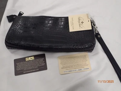 Patricia Nash Vetralla 皮革腕带带 RFID 保护原件 79 美元 — 第 1/4 张图片