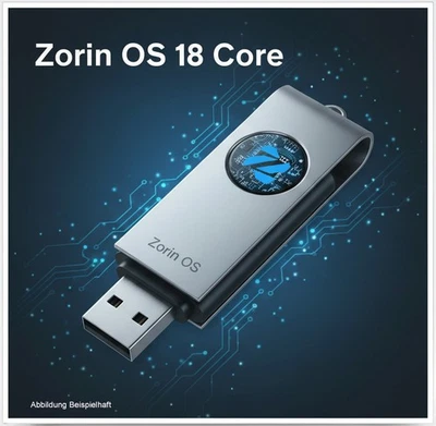 🐧 Zorin OS – Linux auf bootfähigem USB-Stick | Sofort startklar! - Bild 1 von 4