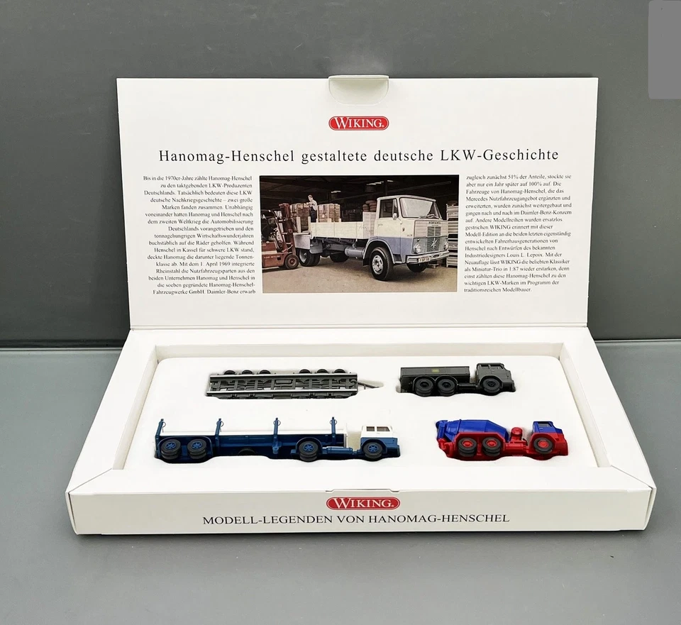 1:87 Wiking 09906462 Model Legendn By Hanomag-Henschel - Immagine 1 di 1