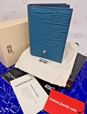 Nuevo estilo y color - 'BARK' Montblanc 4810 tarjetero 198818 cuero - ¡BONITO! Foto 1 de 4