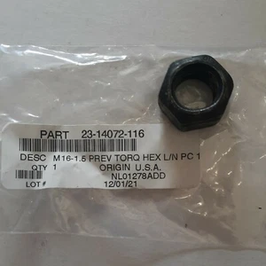 FREIGHTLINER 23- 14072- 116 M 16 - 1.5 PREV TORQ HEX. LOCK NUT - Bild 1 von 1