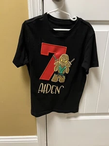 Ninjago Personalized Tshirt, Aiden 7 (Size 6/7/8) - Picture 1 of 2
