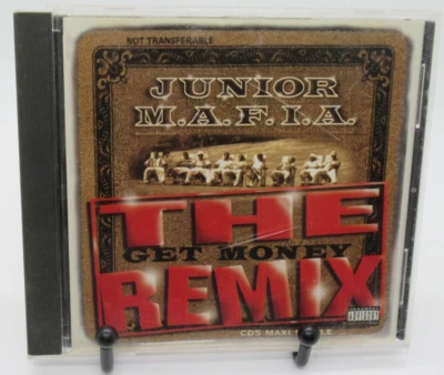 JUNIOR M.A.F.I.A.: GET MONEY - THE REMIX MUSIC CD SINGLE, 6 TRACKS, BIG BEAT REC - Image 1 of 2