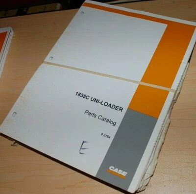 CASE 1835C SKIDSTEER Loader Spare Parts Manual book catalog uni mini 1998 8-2784 - Image 1 of 4