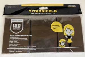 TITANSHILED Trading Card protection Sleeves 62mmX89mm 150ct  150 ct - Picture 1 of 2