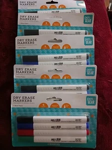 Pen + Gear (4×) Four Packs Of 4 Each Dry Erase Markers Low Odor Non-toxic - Picture 1 of 3