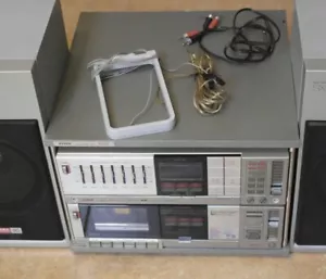 Minicadena HiFi Aiwa Hi-Fi RK-X30 + Ecualizador Amplif Aiwa RX-30 + Aiwa FX-30 - Imagen 1 de 8