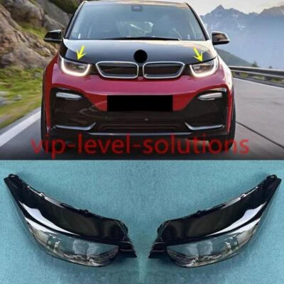 Un par de cubiertas transparentes para lentes de faros + sellador para BMW i3 2014-2021 Foto 1 de 4