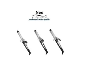 Varita de rizador de cerámica de tacto suave con clip digital Neo auténtico - elige el tamaño - Imagen 1 de 8