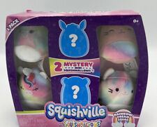 Squishville by Squishmallows 6 Mini Plush Rainbow Dream Squad 2" W 2 Mystery