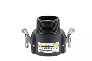 200B Banjo Cam Lock Coupler 2" Female Coupler X 2" Male Pipe Thread (Pack of 4) - Picture 1 of 2