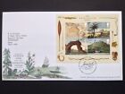 GB 2018 Captain Cook M/Sheet on Typed Address First Day Cover - Tallents House