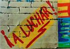 40143915 - Bogota Wandmalerei Kolumbianischer Widerstand A Luchar Graffiti