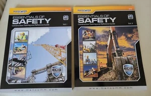 Mancomm Essentials Of Safety Construction Training Reference  Guide Vol. 1 & 2  - Picture 1 of 5