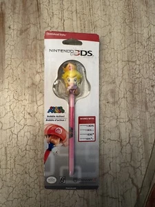 Super Mario Nintendo 3DS Bobble Action Bobblehead Stylus Baby Princess Peach New - Picture 1 of 6