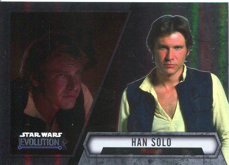 Star Wars Evolution 2016 Base Card #40 Han Solo - Smuggler - Image 1 of 1