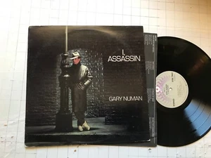 gary numan i, assassin 1982 lp atco w/lyric tubeway army PROMO synth orig vinyl! - Picture 1 of 2