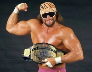 Macho Man Randy Savage WWF Unsigned 8x10 photo A - Picture 1 of 1
