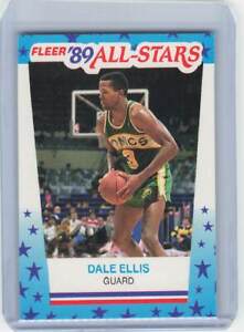 1989 Fleer #8 Dale Ellis Stickers Near mint or better
