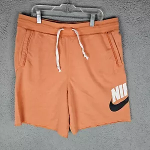 Nike Men's Sportswear Alumni French Terry Shorts Size Large Super Soft - Picture 1 of 8