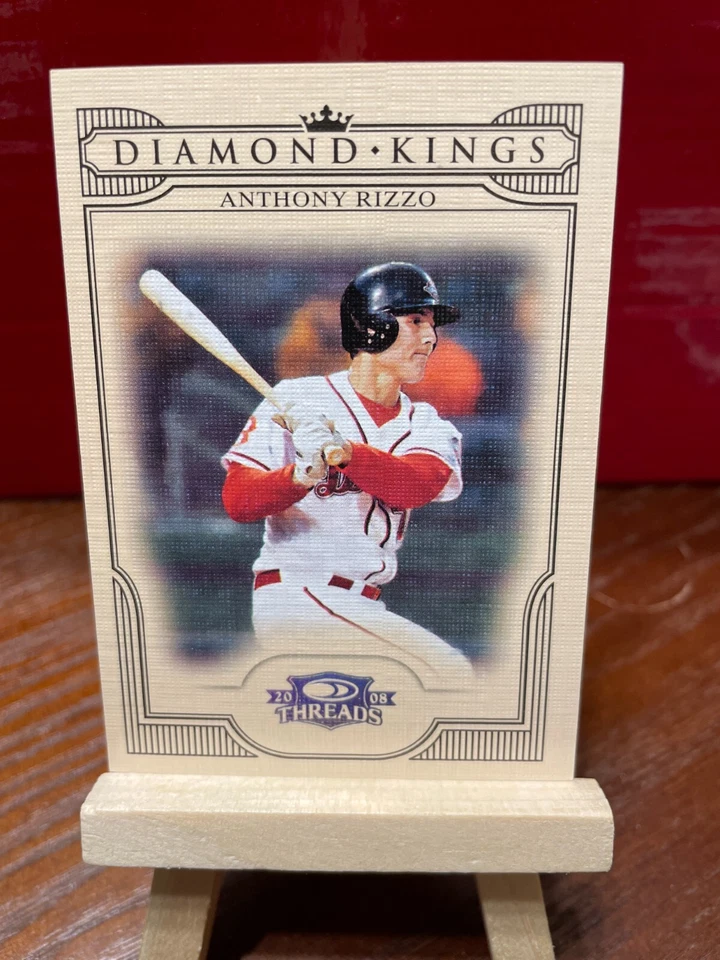 2008 Donruss Threads Diamond Kings Silver #11 Anthony Rizzo /250 #DK-11 #DK11 - Image 1 of 1