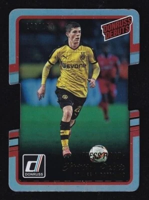 Christian Pulisic 2016 帕尼尼 Donruss Press Proof 模切 Donruss 首发 142/149 — 第 1/2 张图片