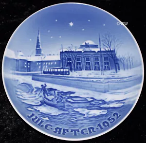 1952 BING & GRONDAHL / ROYAL COPENHAGEN PIATTO DI NATALE PRIMA SCELTA PERFETTO! - Bild 1 von 2