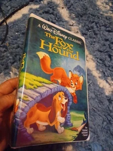 The Fox and the Hound BLACK DIAMOND 2041 (VHS, 1994) - Picture 1 of 4