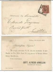 COMMERCIALE (030) - PADOVA Candidato Notaio Dott. ALFREDO ARMELLINI - Vg 1895