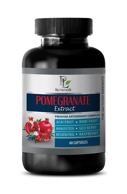 antioxidant capsules - Pomegranate 40% Extract - superfood supplement 1B - Image 1 of 4