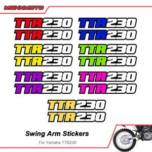For 2005-2025 Yamaha TTR230 Motorcycle Swing Arm Decal Sticker Graphics Kit 2pcs - Picture 1 of 16