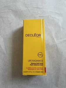 Decleor Life Radiance Flash Mask With Saro Brightens Skin 1.69oz /50ml NIB - Picture 1 of 5