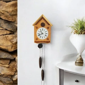 Reloj de cuco vintage soviético, reloj de la URSS, reloj de madera, reloj soviético en funcionamiento, funciona - Imagen 1 de 14