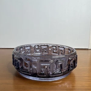 Glass Bowl Taalari of Riihimäki glass Finland Tamara Aladin Lilac Purple Small - Picture 1 of 24
