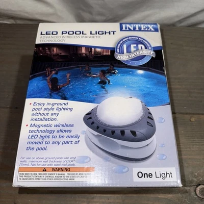 New Intex Above Ground LED Magnetic Swimming Pool Light | 28687E.   5 - Image 1 of 2