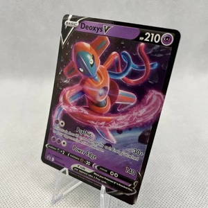 Pokemon - Deoxys V - SWSH266 - Black Star Promo - Holo Rare - NM - Picture 1 of 4