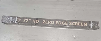 Laser Projector Screen 72" HD Zero Edge Self Lock Screen Limited Edition ZE-72 - Image 1 of 4