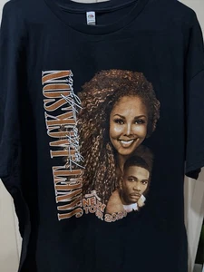 2024 Janet Jackson Together Again Tour t-shirt Nelly 2XL double sided - Picture 1 of 2