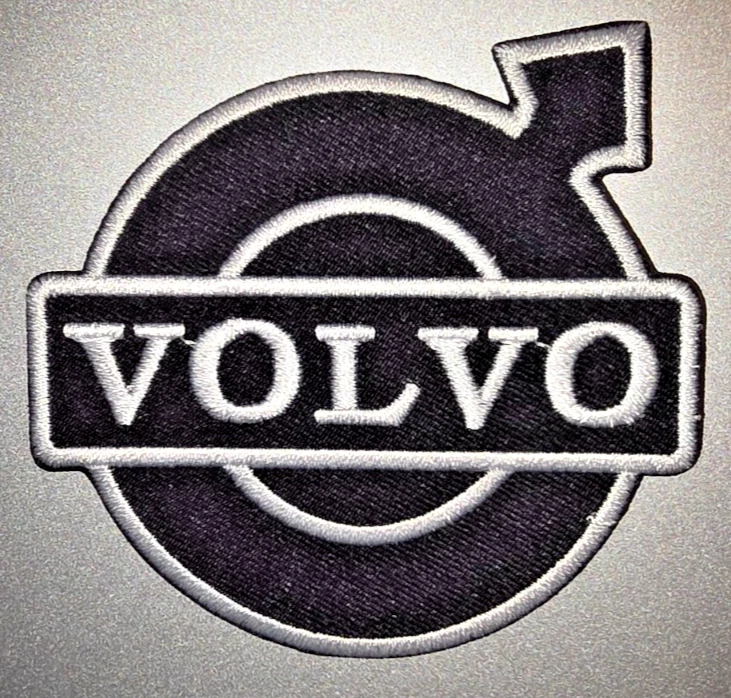 VOLVO Embroidered Iron/Sew On Patch 3"X3" SHIPPED FROM USA