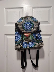 Zaino borsa floreale ricamata. Senza cinghie 14” altezza 10” larghezza - Foto 1 di 8