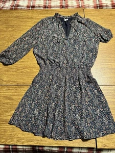 J CREW MERCHANTILE COTTAGE CORE DRESS SIZE S WILL ALSO FIT MED FLORAL MISSES - Picture 1 of 5
