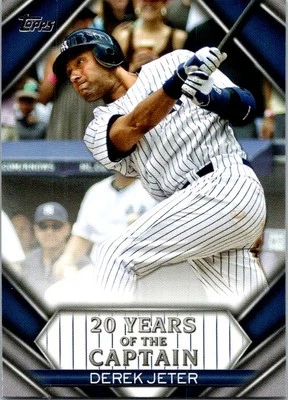 2020 Topps Update #YOC-11 Derek Jeter 20 Years of The Captain 5DDDD - Image 1 of 2