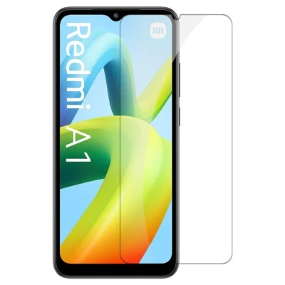 Pack de 2 protectores de pantalla de cristal templado para teléfono Redmi A1 para Xiaomi Foto 1 de 4
