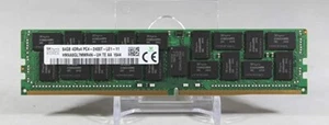 Dell 64GB (1x64GB) DDR4 2400Mhz PC4-2400T ECC Server Memory - Picture 1 of 2