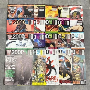 2000AD COMIC BOOK LOT 20 ISSUES JUDGE DREDD ABC ROBOTS ROGUE TROOPER REBELLION - Picture 1 of 1