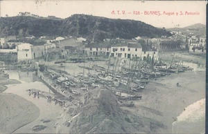 ESPAÑA A.T.V. PC Blanes Augue y S. Antonio 1908 - Imagen 1 de 2
